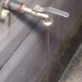 İstanbul’da kaçak kurban kesiminin ardından çeşmeden kan aktı