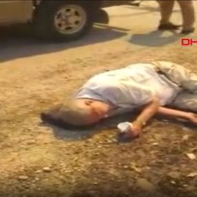 Antalya’da dumandan etkilenen Alman vatandaşını işçiler kurtardı