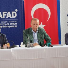 Cumhurbaşkanı Erdoğan: Yangın bölgelerine 50 milyon lira ödenek gönderildi