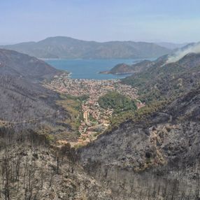 Marmaris İçmeler'de yürek yakan kare