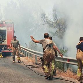 Yangın bölgelerindeki mücadelenin 5 günlük bilançosunu açıkladı