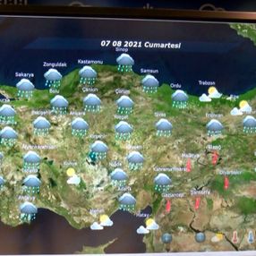 Meteoroloji'den Antalya için yağış tahmini