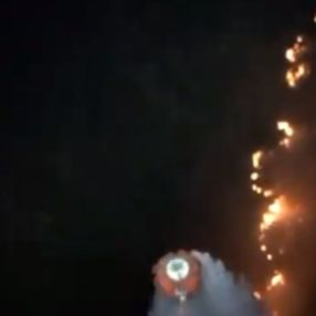 Muğla'da gece görüşlü helikopterler yangına müdahale ediyor