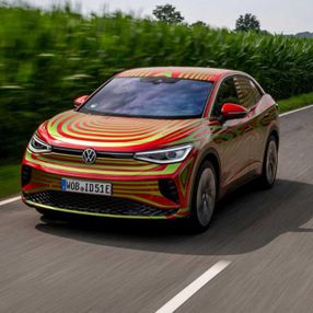 Volkswagen'in ilk elektrikli coupe-SUV modelinden yeni fotoğraflar