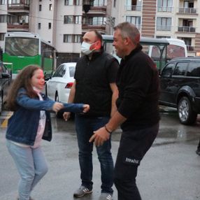 Manavgat'ta görev alan Bolulu itfaiyeciler evlerine döndü