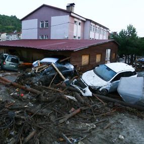 Kastamonu'da sel felaketinden geriye kalanlar