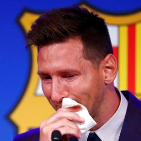 Messi'nin peçetesi 1 milyon dolara satışta