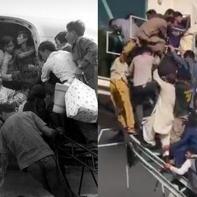 Kabil'de yaşanan izdiham, Vietnam'ı hatırlattı
