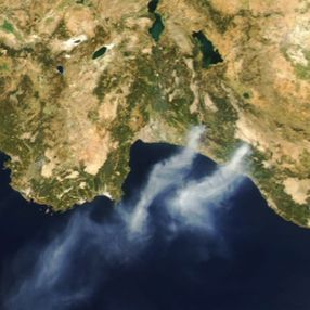 NASA, uydu görüntülerini kullanarak itfaiyecilere yardımcı olacak