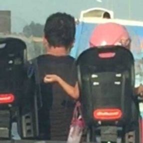 Antalya’da motosiklet üzerinde ‘pes’ dedirten yolculuk