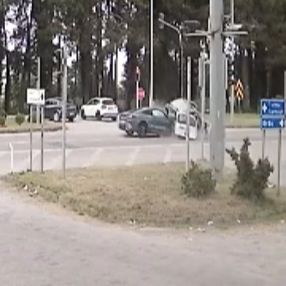 Samsun'da 2 kişinin öldüğü kaza kamerada