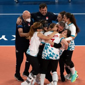 Tokyo Paralimpik'te golbol dalında altın madalya Türkiye'nin