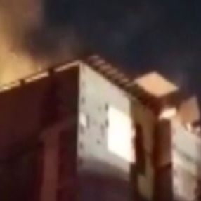 Mersin'de madde bağımlısı genç, evinde yangın çıkardı