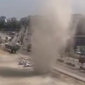 Bursa'da üst üste meydana gelen hortum tedirginliğe neden oldu