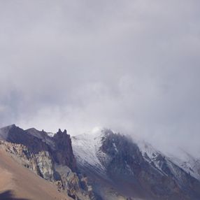 Erciyes beyaz örtüyle kaplandı