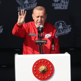 Cumhurbaşkanı Erdoğan, TEKNOFEST'e katıldı
