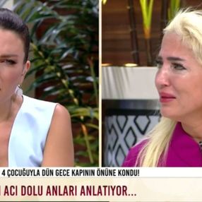 Ece Üner’in gözyaşları ağlayan konuğun karşısında tüm çabasına rağmen akmadı
