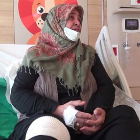 Ağrı’da kulaktan dolma tedaviyi uygulayan kadının dizi yandı