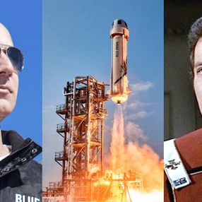 'Kaptan Kirk' William Shatner, Blue Origin roketi ile uzaya fırlatıldı