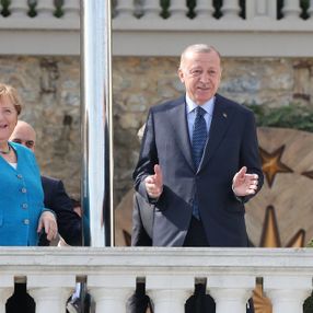 Angela Merkel Türkiye'de