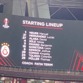 Galatasaray'ın kadrosu Bayern'le karıştı