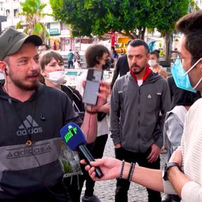 Sokak röportajında tehdit: AK Parti kazanırsa iktidardan indireceğiz