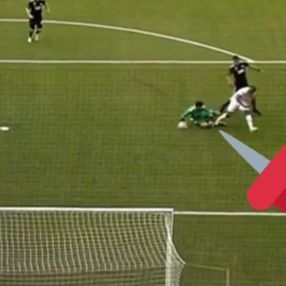 Hatayspor'un golü öncesi faul beklentisi
