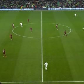 St. Etienne forması giyen Khazri, 68 metreden gol attı