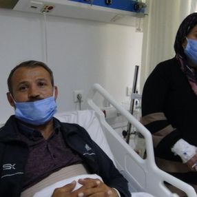 Aydın'daki kadın, 17 yıllık eşine böbreğini verdi