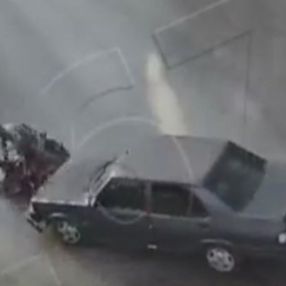 Gaziantep'te 1 haftada kameralara yansıyan kaza görüntüleri