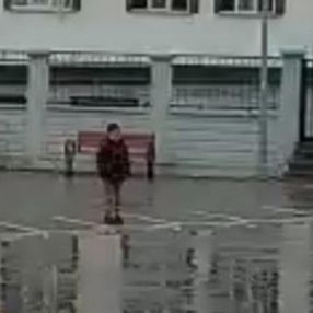 Kayseri’de duygulandıran görüntü