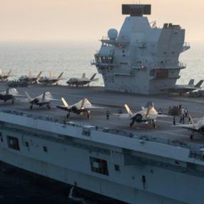 Akdeniz'de İngiliz Kraliyet Donanması'na ait bir F-35 düştü