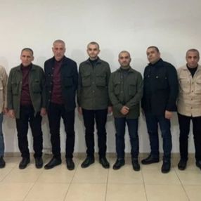 Libya'da alıkonulan 7 Türk vatandaşı yurda getirildi