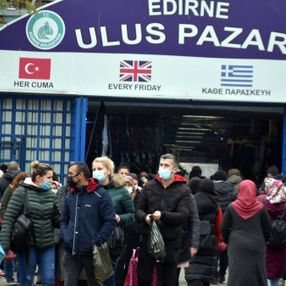 Edirne'den alışveriş yapan turistlerden, 300 euro sınırına eleştiri