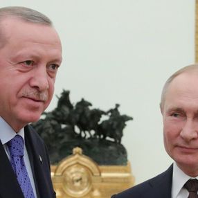 Cumhurbaşkanı Erdoğan, Putin'le görüştü