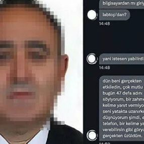 Profesörün öğrencisine attığı taciz mesajları ortaya çıktı