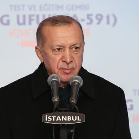 Cumhurbaşkanı Erdoğan'ın, TCG Ufuk'un Hizmete Giriş Töreni konuşması