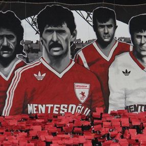 Samsunspor'un hayatını kaybeden oyuncuları anılıyor