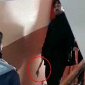 Gaziosmanpaşa'da okula baltayla gelen veli tekrar gözaltına alındı