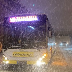 İstanbul'da otobüs çilesi