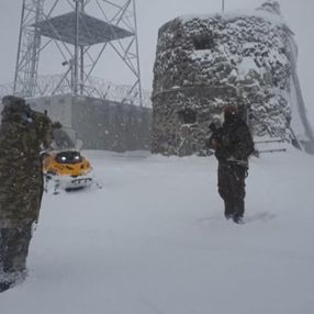 Eksi 39 derecede, 7 metre karda vatan görevi