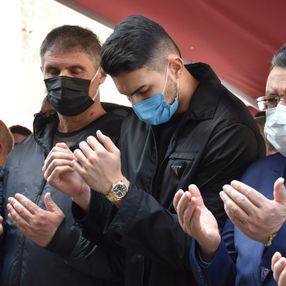 Uğurcan Çakır’ın dedesi son yolculuğuna uğurlandı