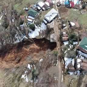 Trabzon'daki heyelanların sayısı 100'ü geçti
