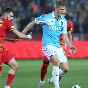 Trabzonspor kupa yarı final ilk maçında Kayserispor'u yendi