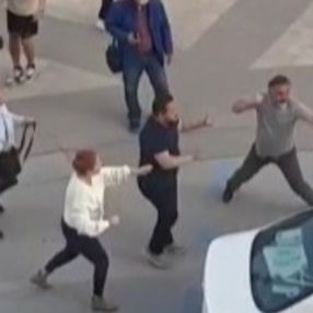 Denizli'ye gelen gurbetçi magandaların hedefi oldu