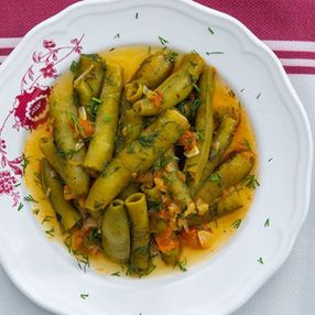 Zeytinyağlı taze bakla tarifi