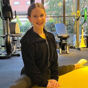 Pınar Altuğ'un kızı Su annesi gibi spor tutkunu
