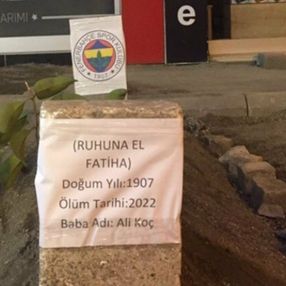 Fenerbahçe'yi Trabzon Meydanı'na gömdüler