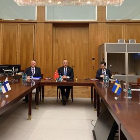 Türkiye, İsveç ve Finlandiya'dan üçlü zirve