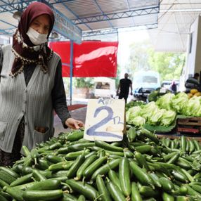 Hava ısındıkça mevsim sebzelerinde fiyatlar düştü